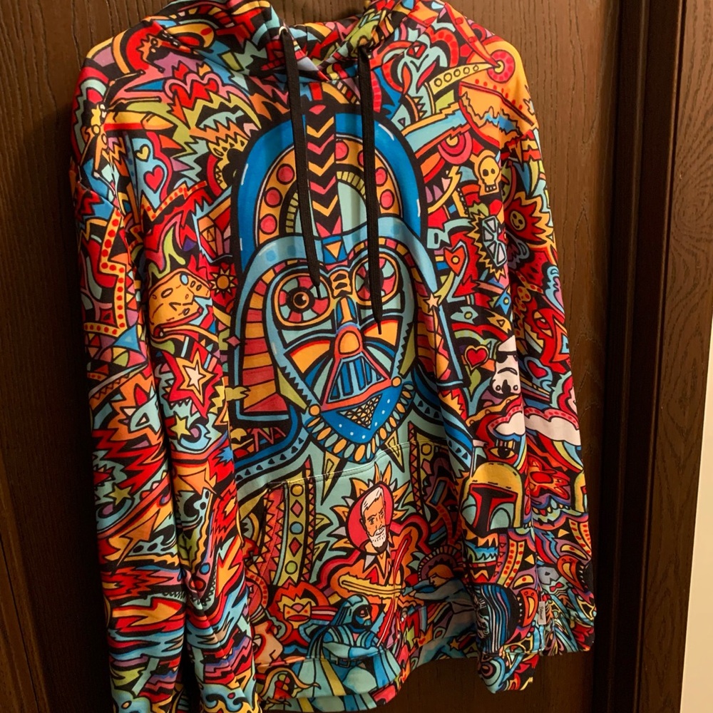 Bittersweet - Trippy Star Wars Design Hoodie - XL